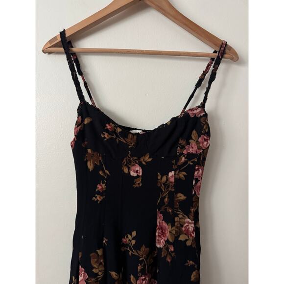 Reformation 6 Katara Floral Black Dress - Picture 5 of 12